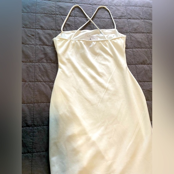 NWT White Strappy Ruffled Dress by Windsor |Size Large - Picture 8 of 13